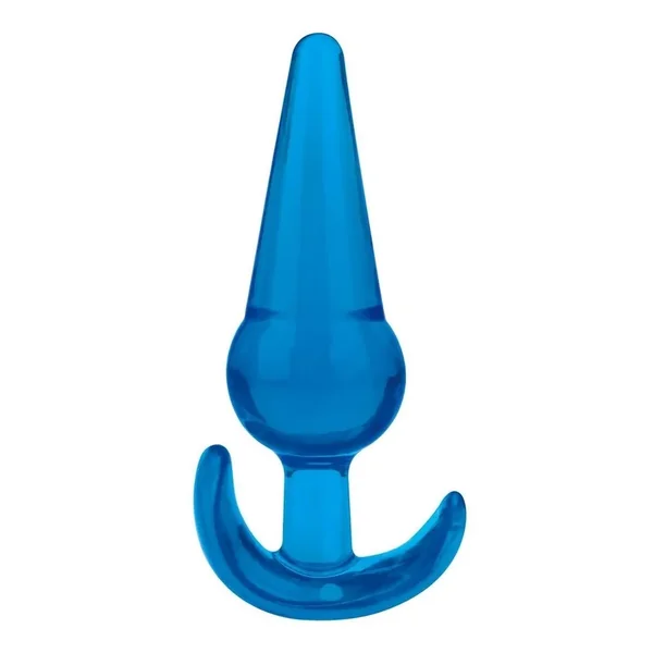 Blue Line Medium Tapered Butt Plug 5in – Blue