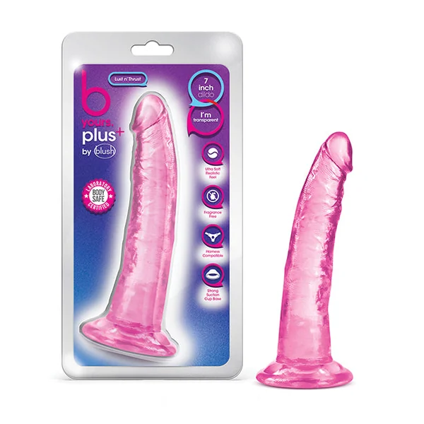 Blush B Yours Plus 7.5" Lust N' Thrust Dildo