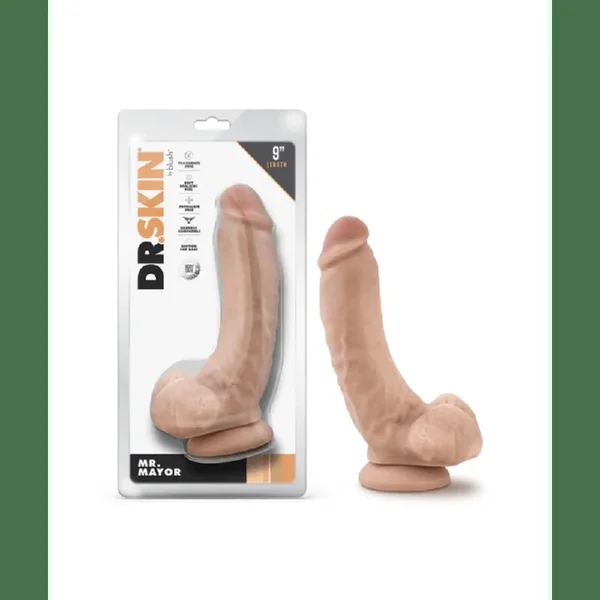 Blush Dr. Skin Mr. Mayor Dildo