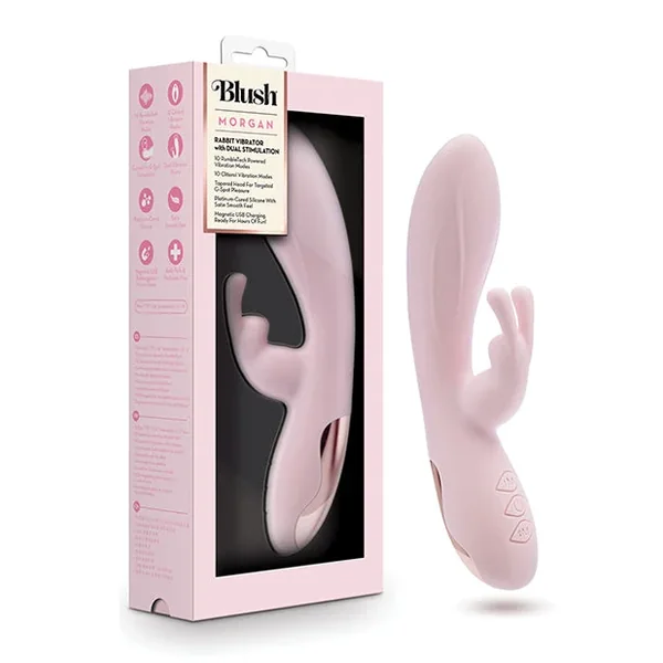 Blush Morgan Rabbit Vibrator – Pink
