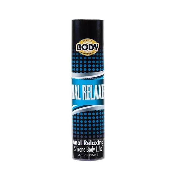 Body Action Anal Relaxer Silicone Lubricant – .5 oz