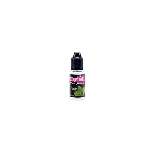 Body Action Peppermint Arousal Oil - .5 Oz