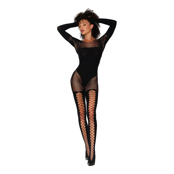 Bodystocking - One Size - Black