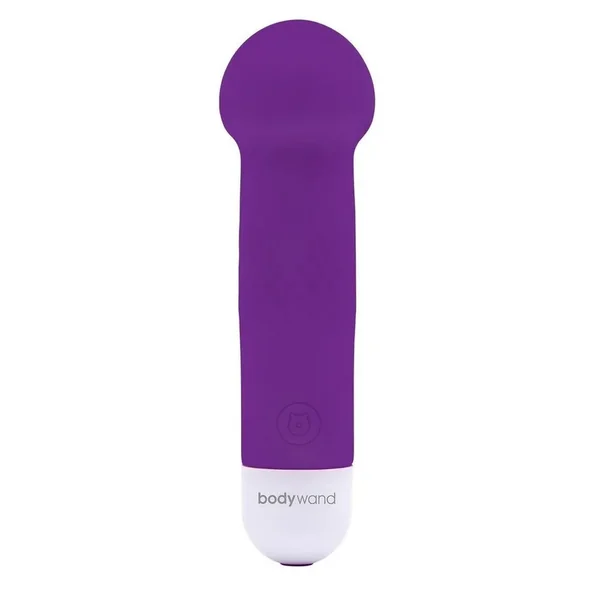 Bodywand Mini Pocket Wand Rechargeable Silicone Massager – Neon Purple