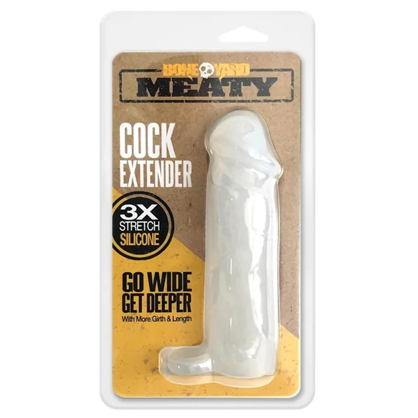 Boneyard Meaty Cock Extender - Clear