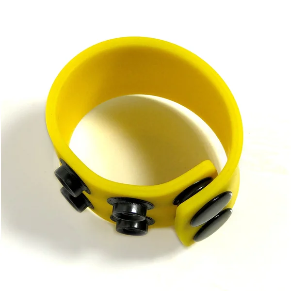 Boneyard Silicone Ball Strap 4cm Stretcher - Yellow