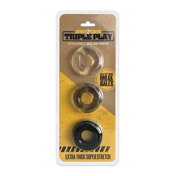 Boneyard Triple Play Cock Ring