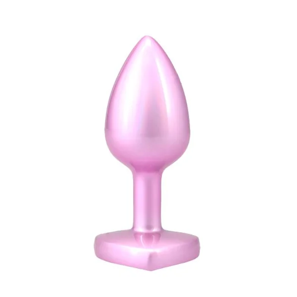 BOOTY BLING HEART DIAMOND JEW/ METAL PLUG S/PINK