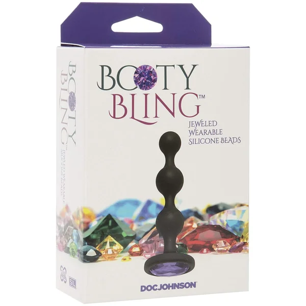 Booty Bling - Wearable Silicone Beads - Purple