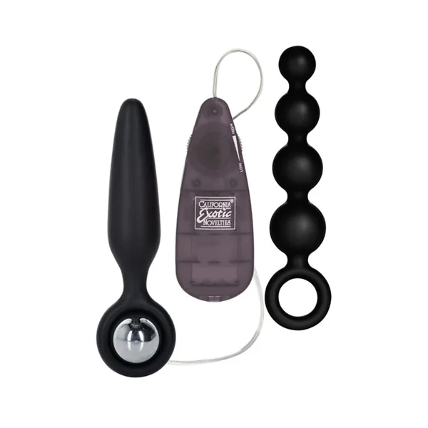 Booty Call Booty Vibro Kits - Black