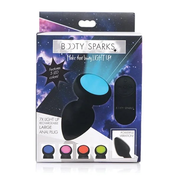 Bootysparks Silicone Vibrating Led Plug