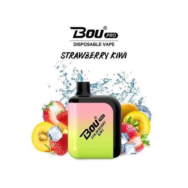 Bou Pro 7000 Puff Disposable Vape Strawberry Kiwi