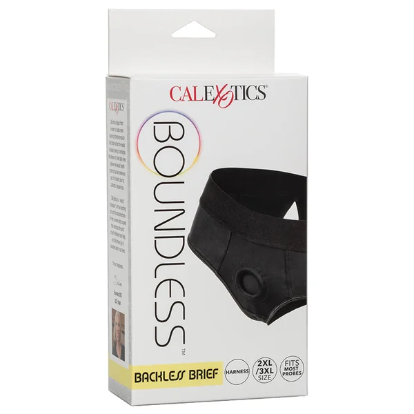 Boundless Backless Brief - 2XL/3XL Black