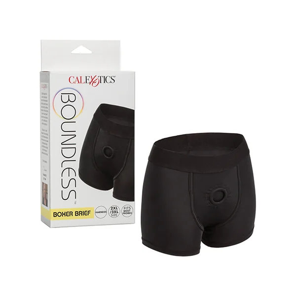BOUNDLESS BOXER BRIEF 2XL/3XL HARNESS BLACK