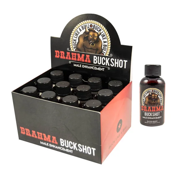 BRAHMA BUCKSHOT DISPLAY 12 CT MALE ENHANCEMENT