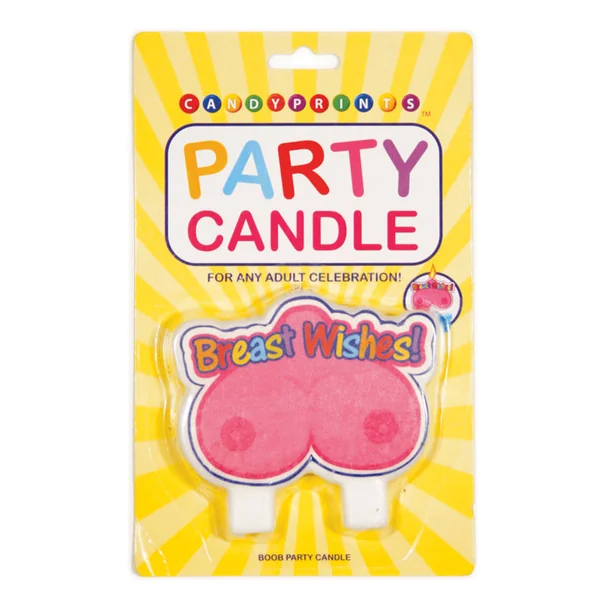 Breast Wishes Boobie Party Candle