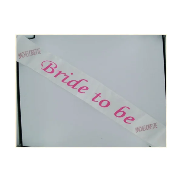 BRIDE 2B FLASH SASH PINK