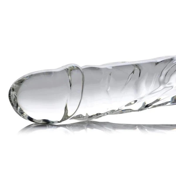 Brutus Glass Dildo Thruster - Clear