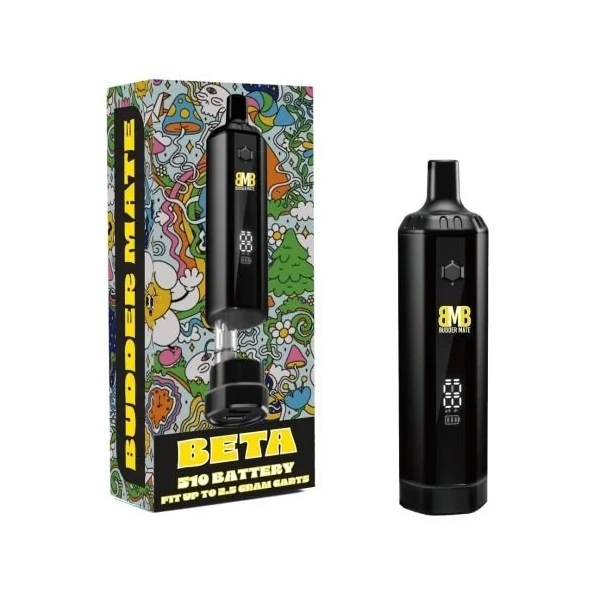 Budder Mate Beta 510 Battery 6ct Black