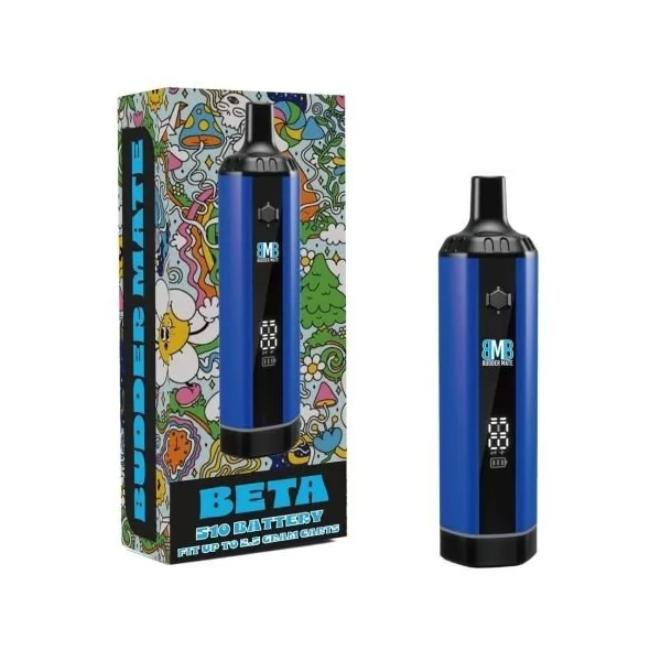 Budder Mate Beta 510 Battery 6ct Blue
