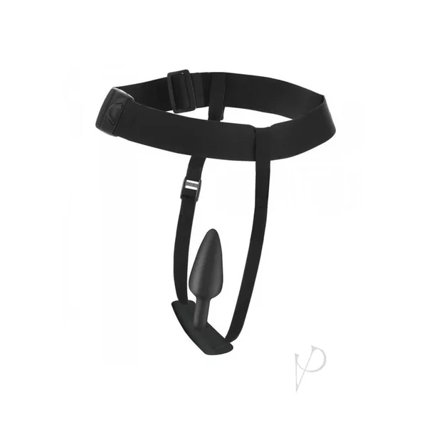 Bum-Tastic Silicone 3-Piece Butt Plugs Set With Fully Adjustable Strap On Harness