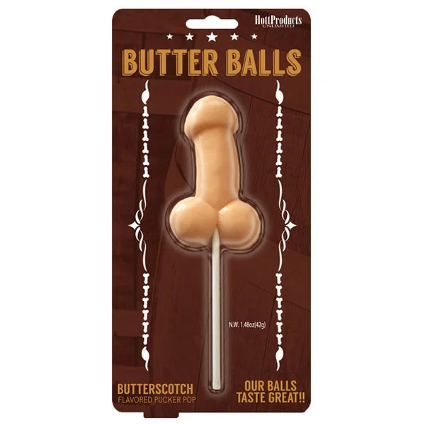 Butter Balls Pecker Pop - Butterscotch
