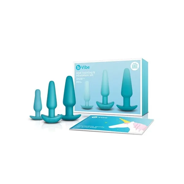 b-Vibe Anal Education Set – Teal