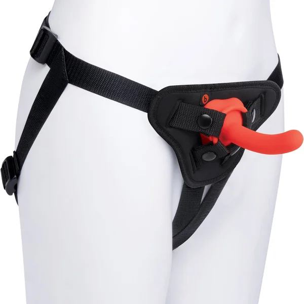 b-Vibe Beginners Strap-On Harness Set With 5 Inch Silicone Dildo Peg