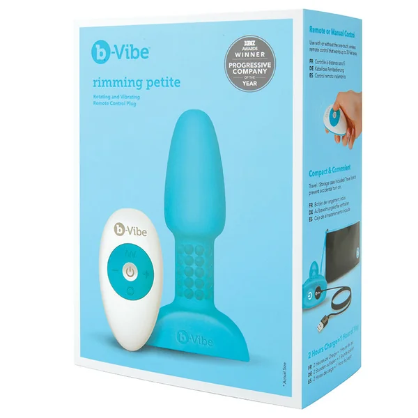 b-Vibe Rimming Plug Petite - Teal