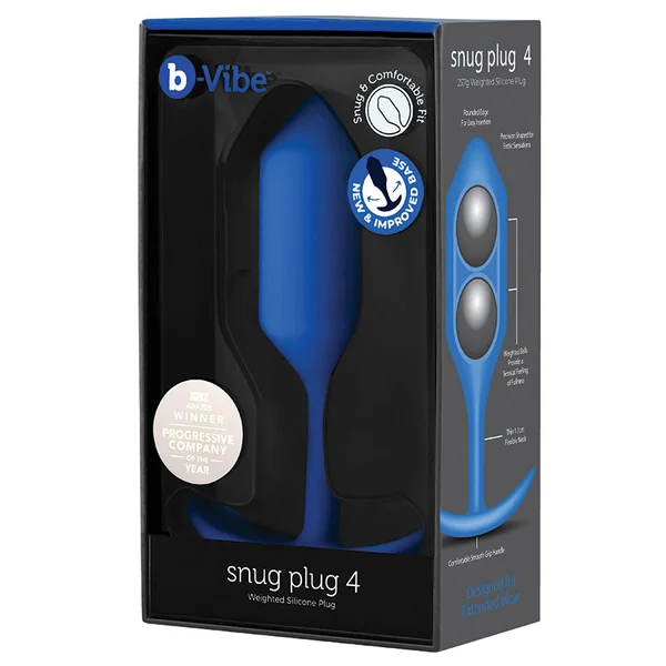 b-Vibe Snug Plug 4 - Navy