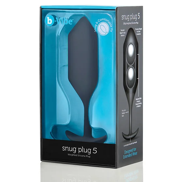 B-vibe Snug Plug 5 - Black