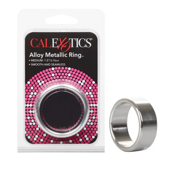 CalExotics Alloy Metallic Ring - Medium