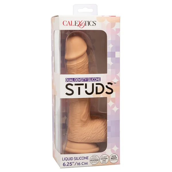 CalExotics Dual Density Silicone Studs - Ivory 6.25"