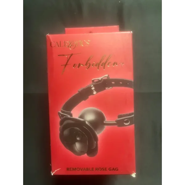 CalExotics Forbidden Removable Rose Gag