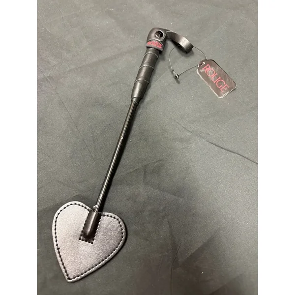 CalExotics Leather Mini Spade Paddle in Black