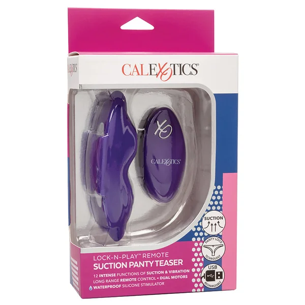 CalExotics Lock-N-Play Remote Suction Panty Teaser
