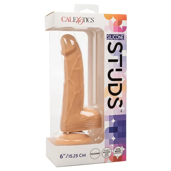CalExotics Silicone Studs - Ivory 6"