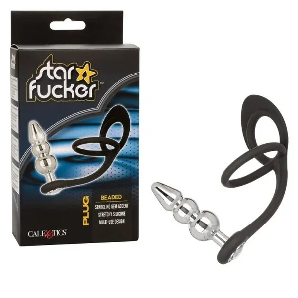 CALEXOTICS STAR FUCKER BEADED PLUG