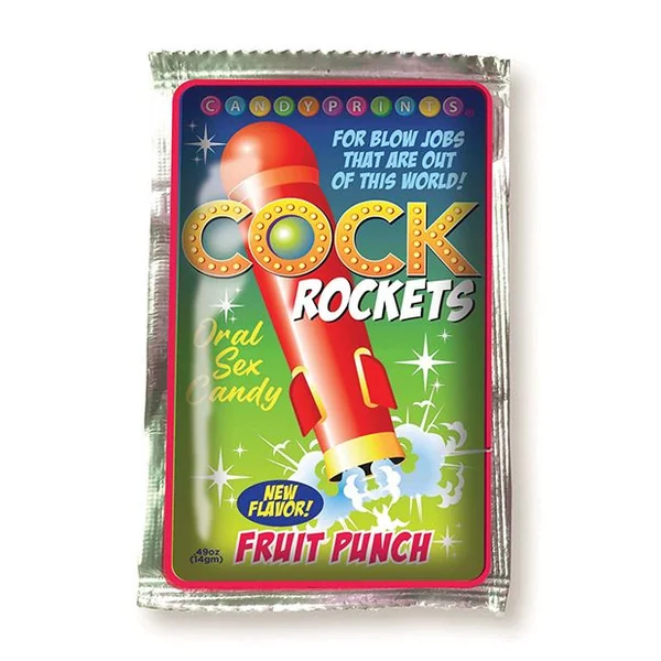 Candy Prints Cock Rockets Oral Sex Candy
