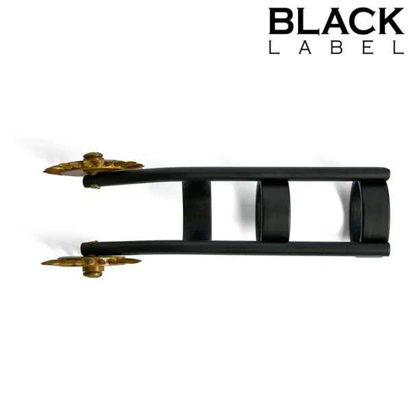 Cat Nail Double Pinwheel Black/Gold