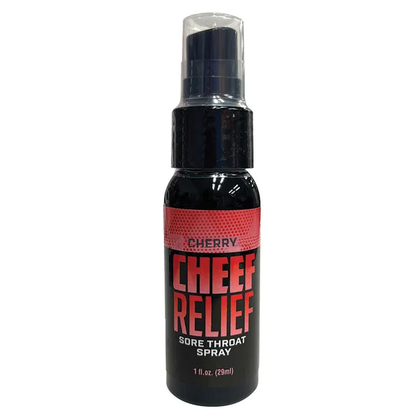Cheef Relief Throat Spray - Cherry 1oz