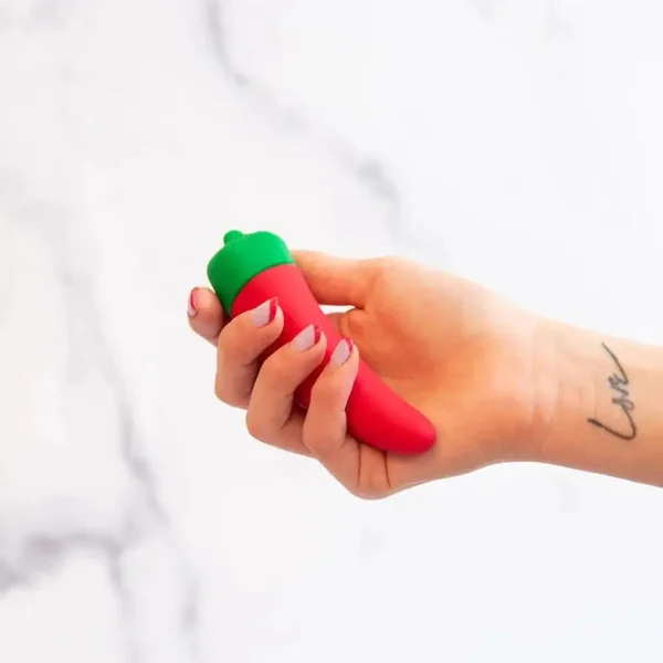 Chili Pepper Rechargeable Vibrator