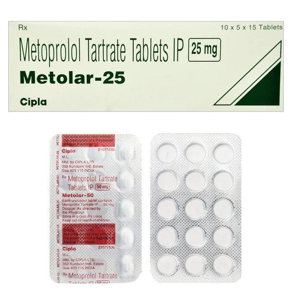 CIPLA METOLAR TABLET (15 Tablets)