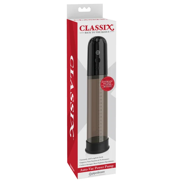 CLASSIX AUTO VAC POWER PUMP BLACK