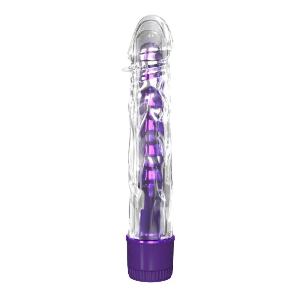 CLASSIX MR TWISTER PURPLE METALLIC VIBE W TPE SLEEVE