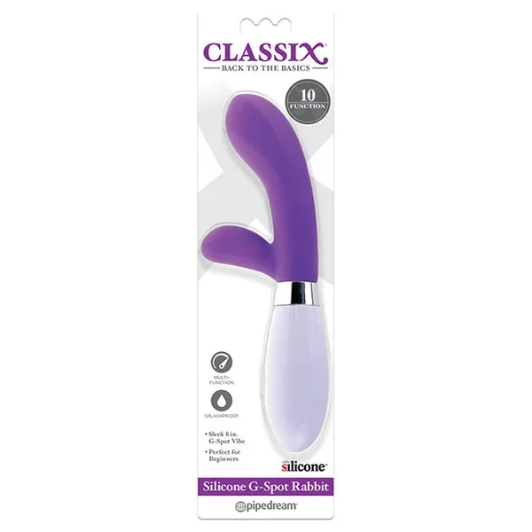 Classix Silicone G-spot Rabbit – Purple