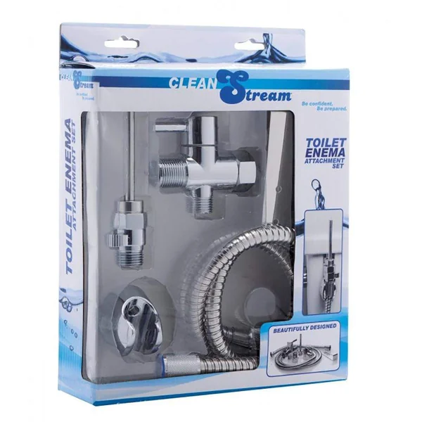 Clean Stream Toilet Enema Attachment Set