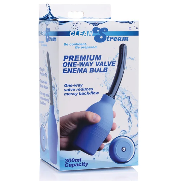Cleanstream Premium One Way Valve Enema Bulb