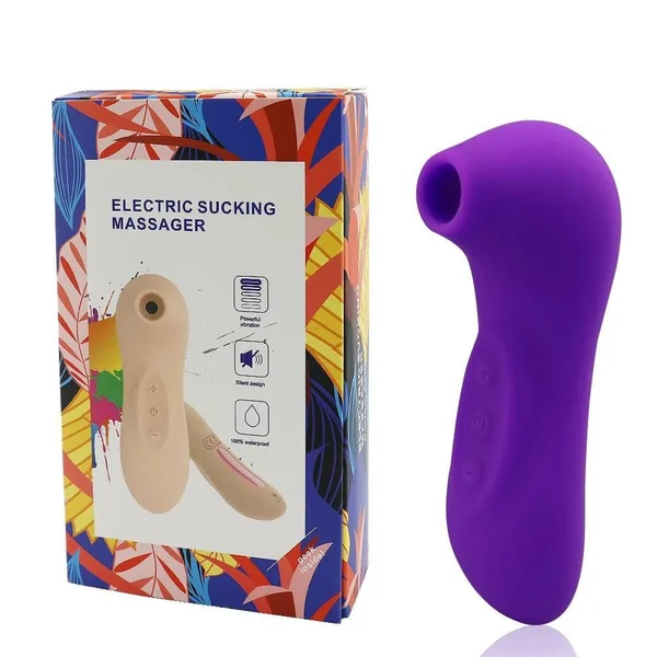 Clit Sucker Vibrator: Blowjob Tongue Suck, G-Spot & Nipple Stimulator