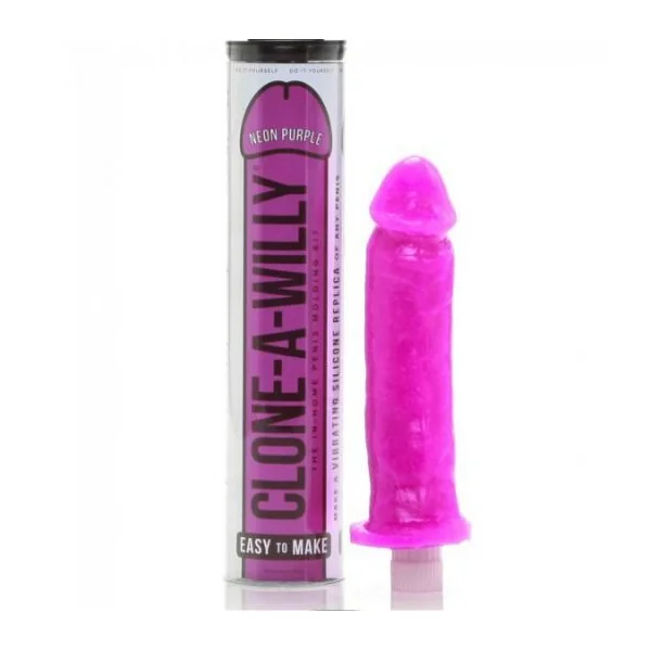 Clone a willy intense purple penis cloner sex toy with vibration
